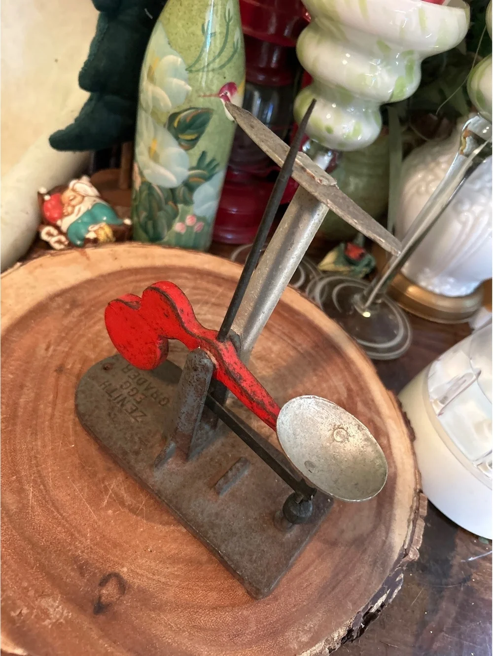 Vintage Zenith Egg Grader Scale with Red Indicator